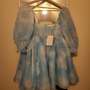 Selkie Head in the Clouds Puff with Tags